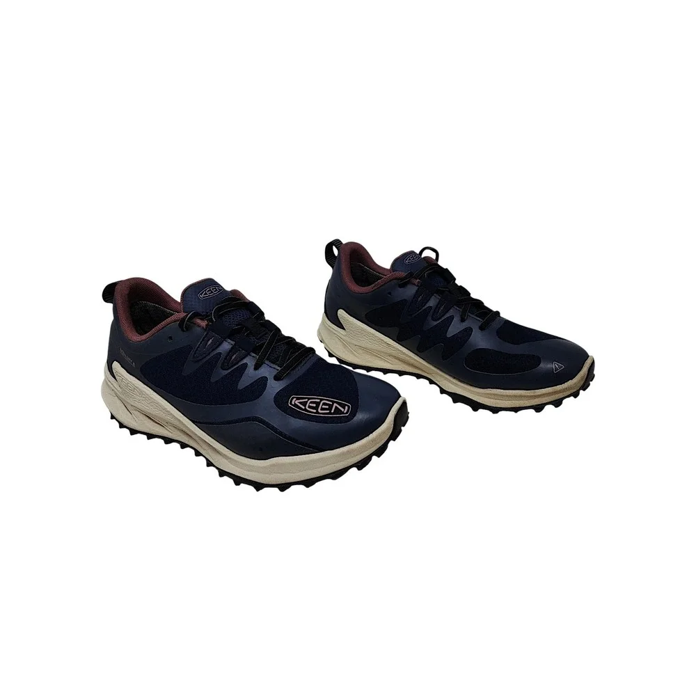 Keen Trail Sneakers 8.5 Womens Zionic Navy Blue Burgundy Hiking Gorpcore Shoes